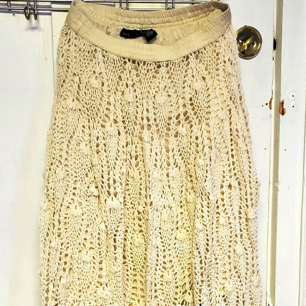 Crocheted skirt!